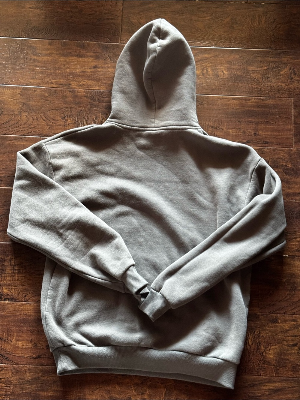 Comfrt Grey Fleece Pullover Sweatshirt Size Medium - Picture 5 of 5